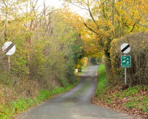 Marlesford Road- now a designated Quiet Lane